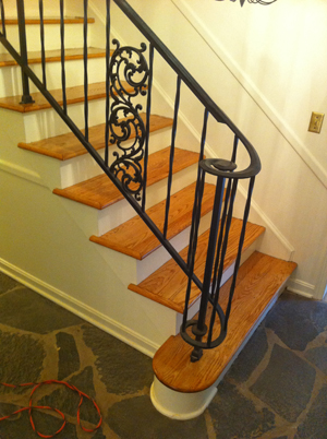 Steps Refinishing - After